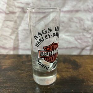 Vintage 2006 Harley-Davidson Nags Head North Carolina Shot Glass – Rare, unique